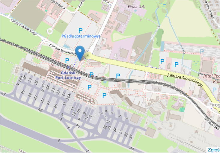 Mapa przystanku Warszawa